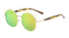 Retro Top Bar Color Mirror Lens Wholesale Bulk Sunglasses