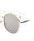 Retro Top Bar Color Mirror Lens Wholesale Bulk Sunglasses
