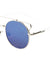 Retro Top Bar Color Mirror Lens Wholesale Bulk Sunglasses