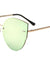 Rimless Cat Eye Fashion Wholesale Sunglasses