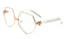Angled Butterfly Clear Lens Wholesale Bulk Glasses