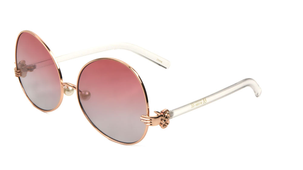 Butterfly Pearl Nose Oceanic Color Lens Wholesale Bulk Sunglasses