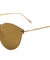 Rimless Solid One Piece Retro Color Mirror Bulk Sunglasses