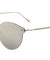 Rimless Solid One Piece Retro Color Mirror Bulk Sunglasses