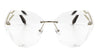 Rimless Butterfly Clear Lens Wholesale Bulk Glasses