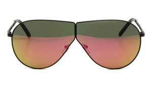 Large Color Mirror Lens Wholesale Bulk Sunglasses