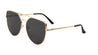 Flat Top Cat Eye Color Mirror Wholesale Bulk Sunglasses