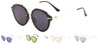 Retro Bridgeless Keyhole Fashion Wholesale Sunglasses