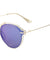 Retro Bridgeless Keyhole Fashion Wholesale Sunglasses
