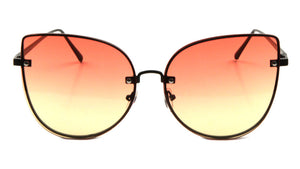 Cat Eye Oceanic Color Lens Wholesale Sunglasses