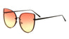 Cat Eye Oceanic Color Lens Wholesale Sunglasses