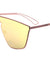 Relief Solid One Piece Lens Fashion Wholesale Sunglasses