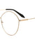 Rimless Rounded Cat Eye Clear Lens Wholesale Bulk Glasses