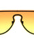 Rimless Solid One Piece Keyhole Nose Oceanic Color Wholesale Bulk Sunglasses