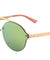 Rimless Bridgeless Color Mirror Wholesale Bulk Sunglasses