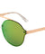 Rimless Bridgeless Color Mirror Wholesale Bulk Sunglasses