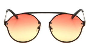 Rimless Bridgeless Oceanic Color Wholesale Bulk Sunglasses