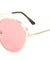 Rounded Aviators Oceanic Color Lens Wholesale Sunglasses