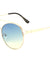 Retro Aviators Oceanic Color Lens Wholesale Bulk Sunglasses