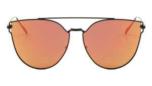 Cat Eye Aviators Color Mirror Wholesale Bulk Sunglasses