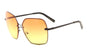 Rimless Oceanic Color Butterfly Wholesale Sunglasses
