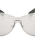 Rimless Solid One Piece Color Mirror Wholesale Sunglasses