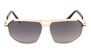 Art Deco Squared Aviators Sunglasses Wholesale