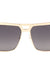 Art Deco Squared Aviators Sunglasses Wholesale