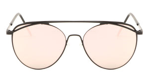 Rounded Color Mirror Aviators Wholesale Bulk Sunglasses