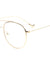 Rounded Clear Lens Aviators Wholesale Bulk Glasses