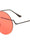 Avant Garde Rimless Solid One Piece Color Lens Wholesale Sunglasses
