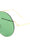 Avant Garde Rimless Solid One Piece Color Lens Wholesale Sunglasses
