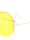 Avant Garde Rimless Solid One Piece Color Lens Wholesale Sunglasses