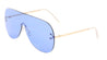 Rimless Solid One Piece Color Lens Wholesale Bulk Sunglasses