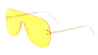 Rimless Solid One Piece Color Lens Wholesale Bulk Sunglasses