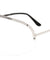 Rimless Solid One Piece Studded Clear Lens Wholesale Bulk Glasses