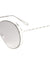 Twist Temple Angled Round Lens Wholesale Sunglasses