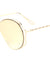Twist Temple Angled Round Lens Wholesale Sunglasses