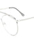 Rounded Clear Lens Aviators Wholesale Bulk Glasses