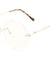 Rimless Round Clear Lens Wholesale Bulk Glasses
