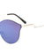 Modern Relief One Piece Color Mirror Lens Bulk Sunglasses