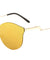 Modern Relief One Piece Color Mirror Lens Bulk Sunglasses