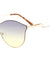 Modern Relief One Piece Oceanic Color Lens Bulk Sunglasses