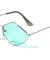Small Thin Hexagon Color Lens Fashion Wholesale Sunglasses