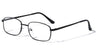 Clear Lens Wide Rounded Rectangle Wholesale Eyewear