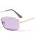 Thin Rectangle Color Wholesale Sunglasses