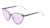 Thin Frame Cat Eye Color Lens Bulk Wholesale Sunglasses
