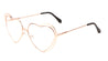 Heart Shaped Clear Glasses Wholesale
