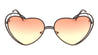 Heart Shape Oceanic Color Sunglasses Wholesale