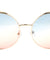 Round Ring Oceanic Color Sunglasses Wholesale